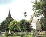 Rtyně v Podkrkonoší - kostelík se zvonicí