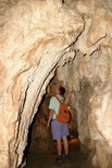 Jeskyně v travertinu