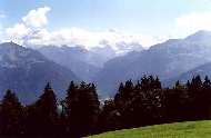 Pohled k Jungfrau